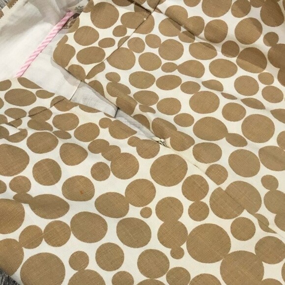 J.Crew Deco Dot Mini Pencil Skirt Size 8 - Picture 6 of 8